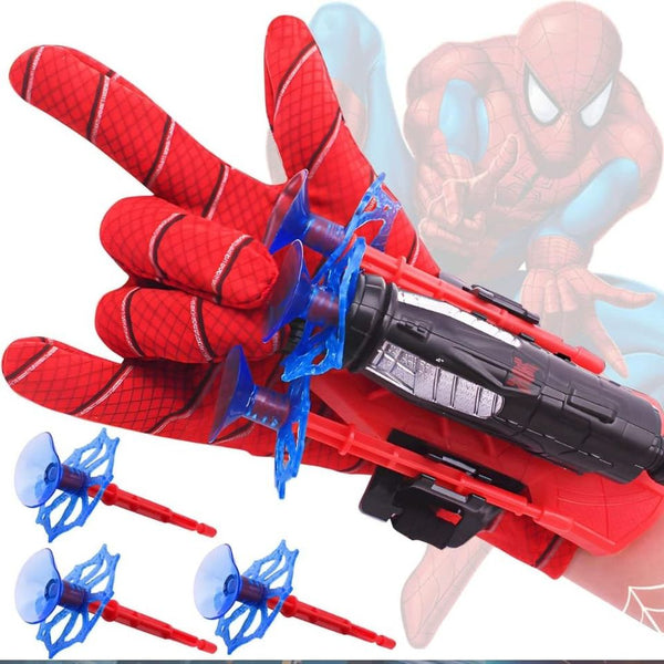 Guante Spiderman Lanza Dardos Para Niños