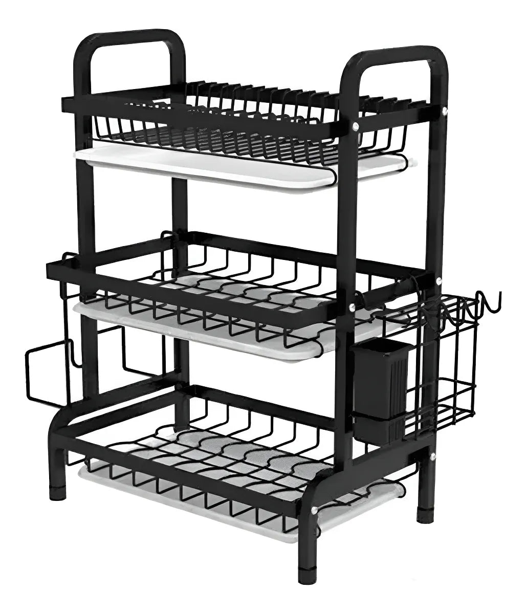 Escurridor Inoxidable Platero 3 Niveles